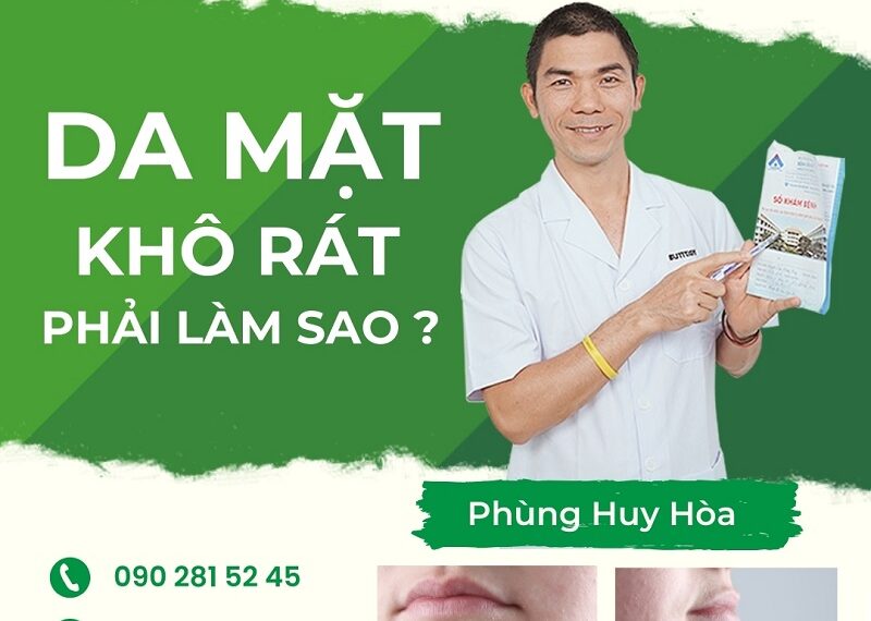 Da mặt khô rát phải làm sao
