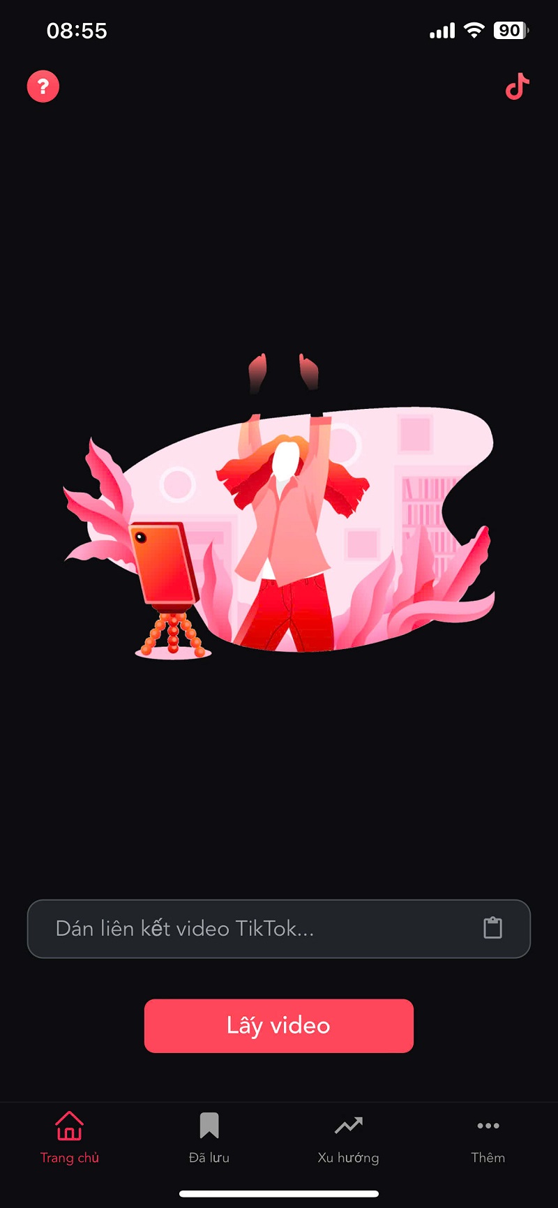 Tải video Tiktok không logo