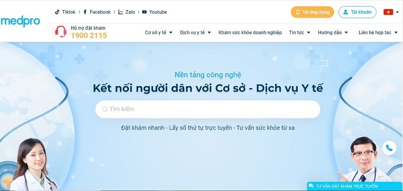 Đăng ký khám online bệnh viện Mắt TP HCM