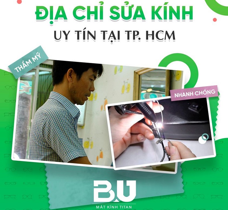 Hàn gọng kính Titan bị gãy