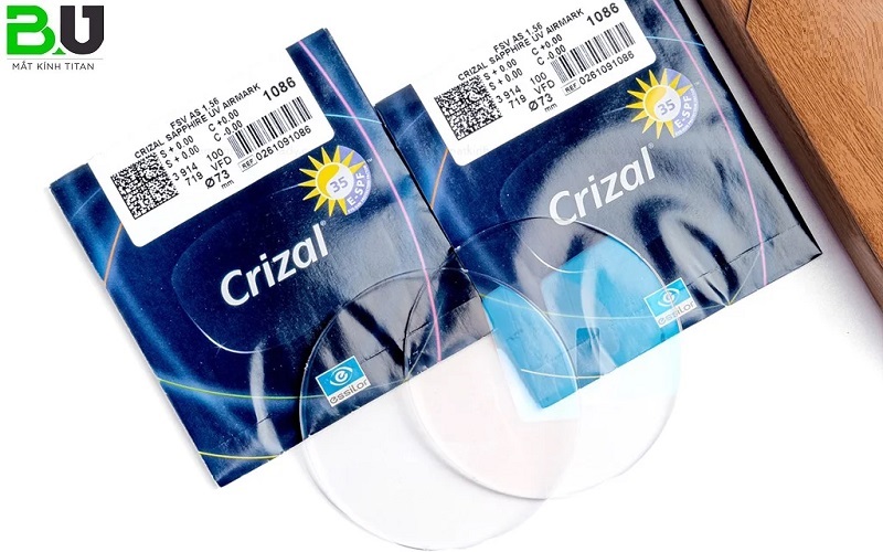 Tròng kính Essilor Crizal Sapphire