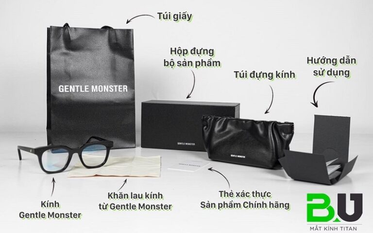 Cách check kính Gentle Monster chính hãng