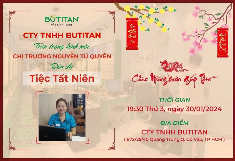 tiệc tất niên butitan