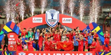Hình ảnh việt nam vô địch aff cup 2024