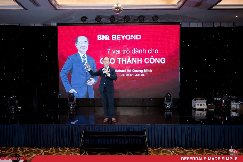 Chủ tịch BNI Việt Nam, Ông Michael Hồ Quang Minh