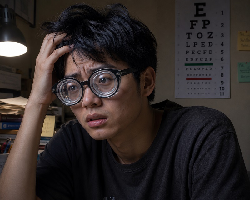 Độ cận nặng nhất