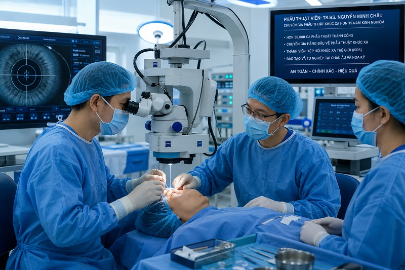 Cận 9 độ có mổ được không