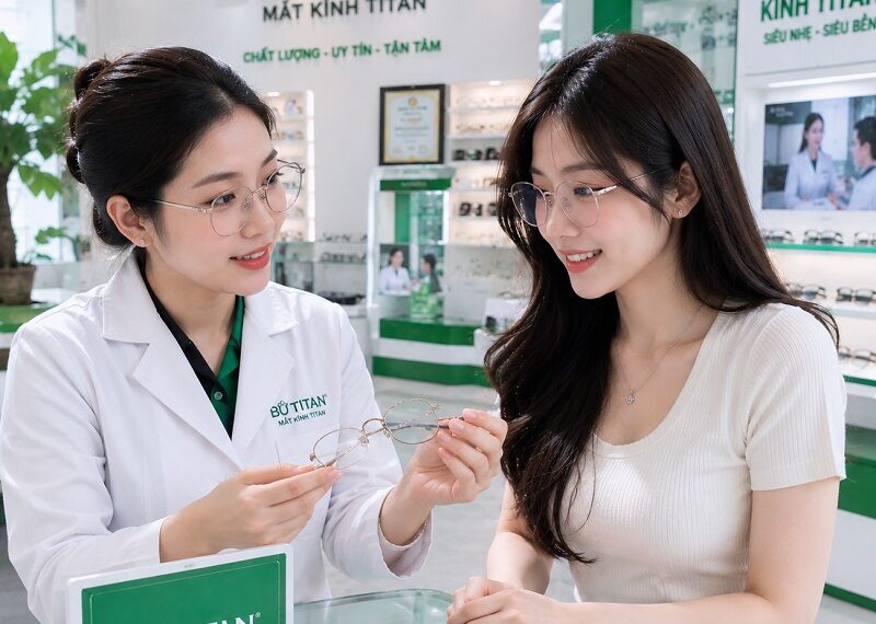 Đeo kính cận rẻ tiền có sao không
