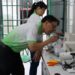 Hàn gọng kính kim loại bị gãy vết hàn cũ