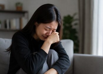 Khóc nhiều có bị mờ mắt không
