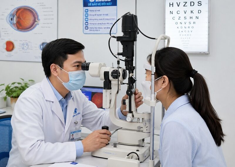 Bác sĩ khám mắt giỏi ở Hà Nội