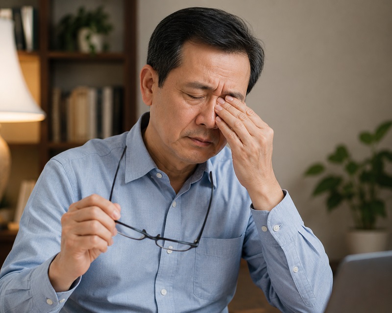 Hiện tượng mắt mờ nhòe