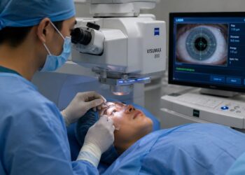 Bắn tia laser mắt cận