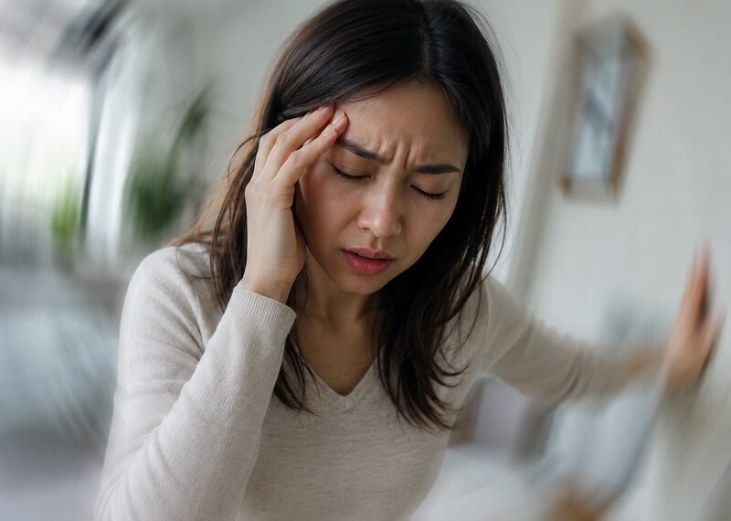Đau đầu mờ mắt