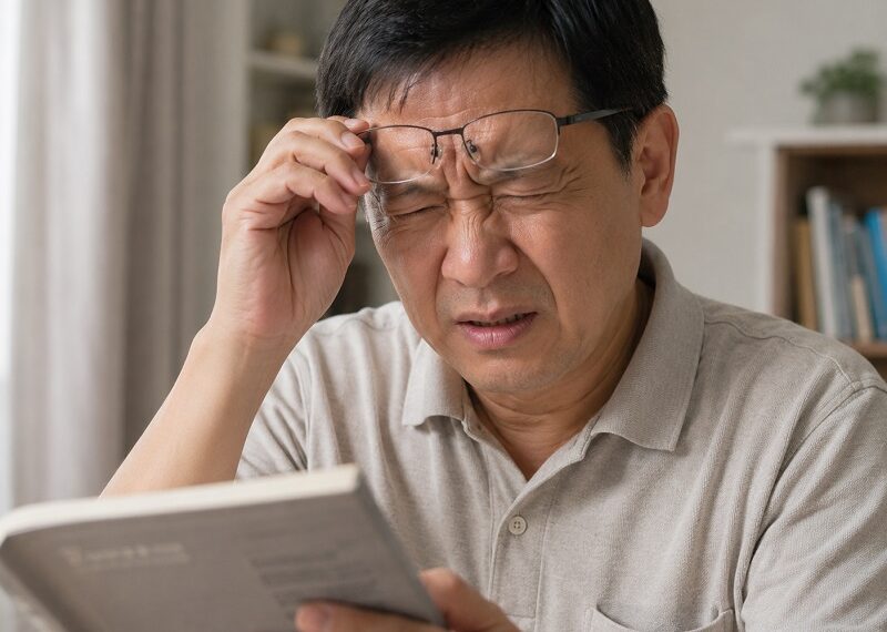 Dấu hiệu mờ mắt