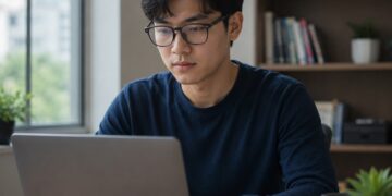 Đeo kính cận nhìn xa rõ nhìn gần mờ