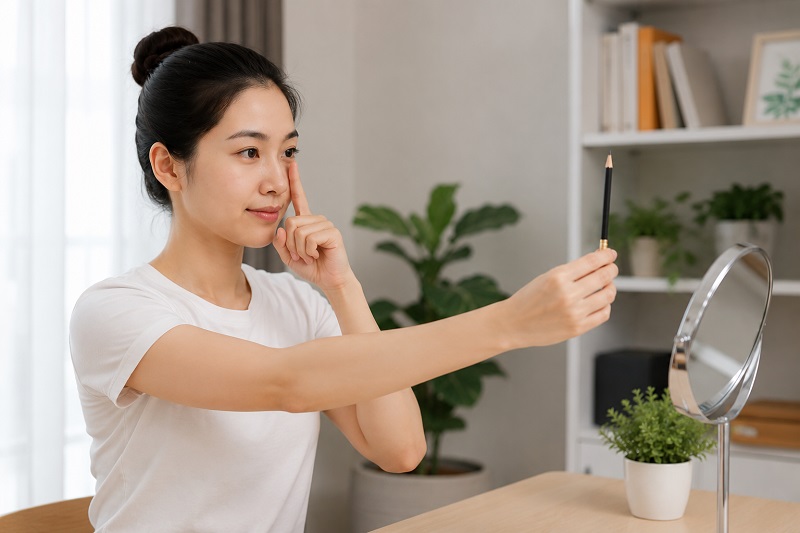 Những bài tập cho mắt cận