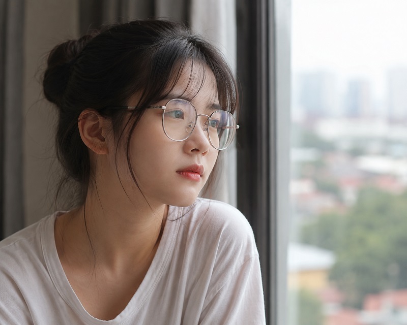 Tầm nhìn của người cận 8 độ