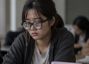 Tầm nhìn của người cận 8 độ